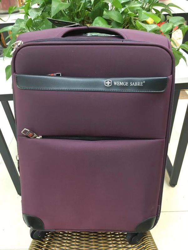 کوله ی چمدان پارچه ای سبک 20 اینچ 22 اینچ 24 اینچ رنگ سیاه