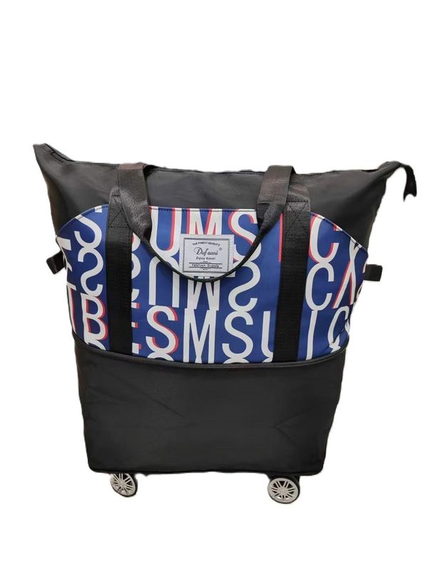 لوگو سفارشی Unisex Gym Bag Sport مرد آخر هفته PU چمدان چمدان لباس سفر ظرفیت بزرگ کیف سفر
