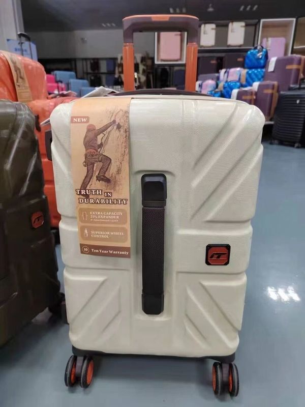 طراحی 20/24/28 اینچ 3 تکه PC ABS کوله ی ماشین سواری کوله ی سفری قرمز