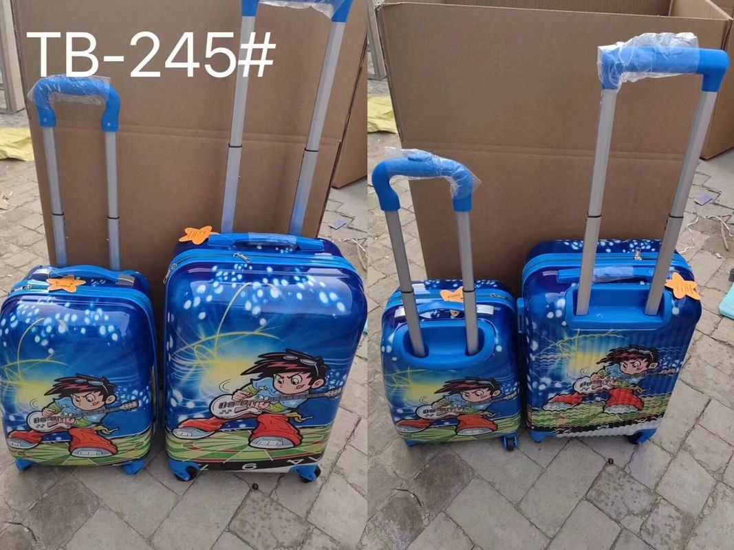 طراحی ویژه رنگارنگ چمدان مجموعه کارتونی بچه ها بچه ها 16 اینچ 20 اینچ چمدان