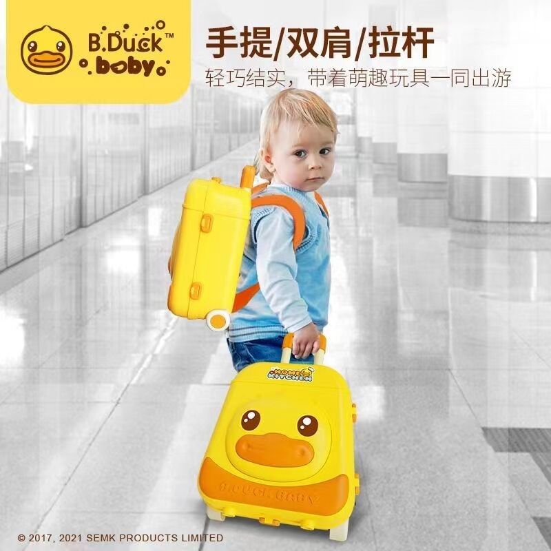 عمده فروش طراح سفارشی ABS Trolley Case چاپ سفارشی چمدان کارتون دو چرخ چمدان برای بچه ها
