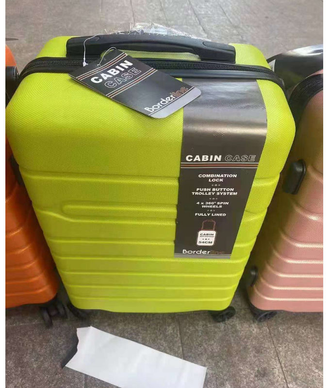لوازم جانبی لوکس مواد ABS فشن Trolley Case Universal Wheel Aluminum Trolley چمدان یونیسکس Password چمدان