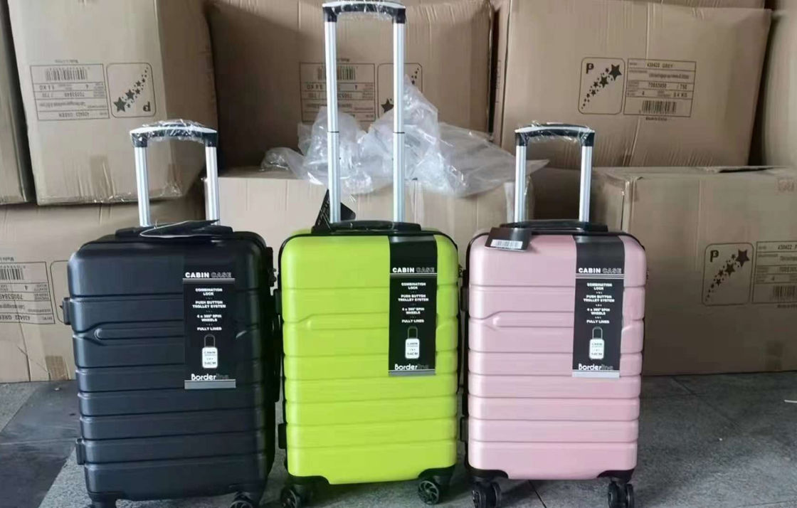 لوازم جانبی لوکس مواد ABS فشن Trolley Case Universal Wheel Aluminum Trolley چمدان یونیسکس Password چمدان