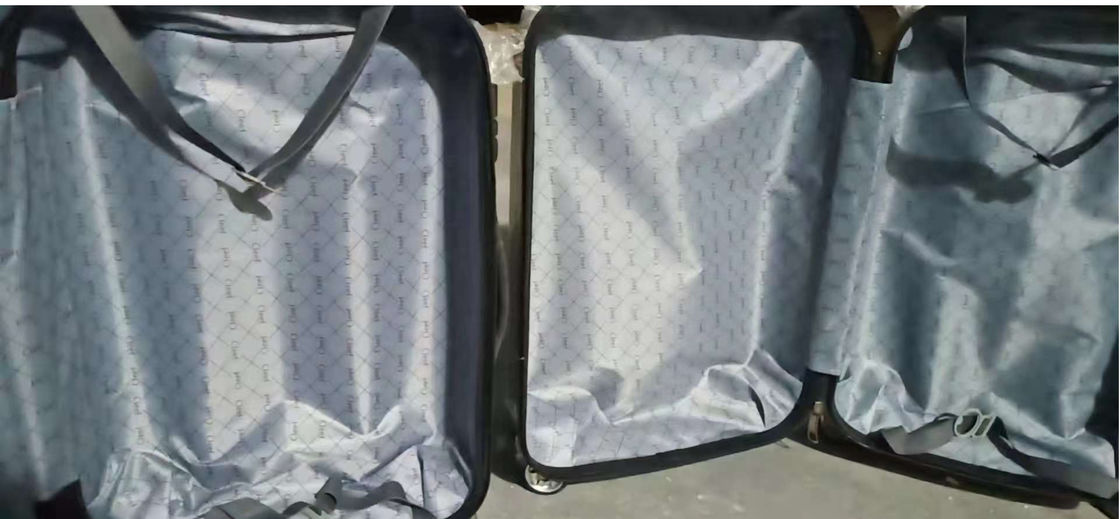 جعبه بسته بندی سفارشی مسافران هدیه چرخ دار 3 قطعه 3 در 1 هوا حمل آب ضد آب ABS PC چمدان مجموعه چمدان برای مردان