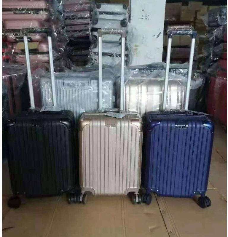 جدیدترین چمدان مسافرت ABS+PC Universal Wheel Zipper Trolley Box کشش باکس چرم باکس کد باکس چمدان عمده فروش