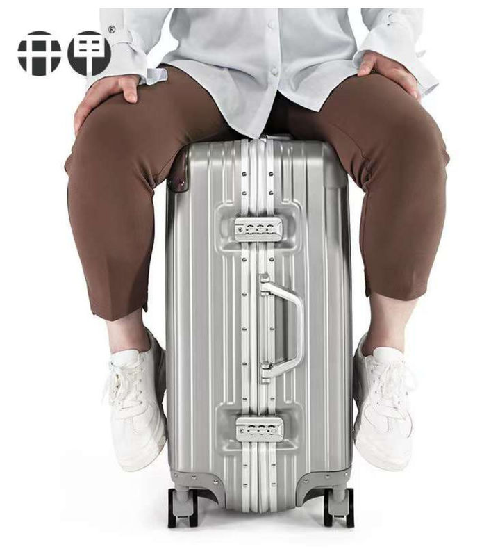 جدیدترین چمدان مسافرت ABS+PC Universal Wheel Zipper Trolley Box کشش باکس چرم باکس کد باکس چمدان عمده فروش