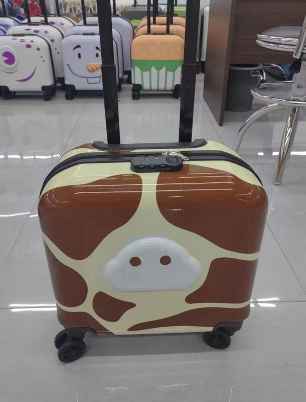 کارتونی سفارشی بچه ها Trolley Case LOGO 18 اینچ 3D Animal Gift Boarding Box Universal Wheel بچه ها چمدان چمدان