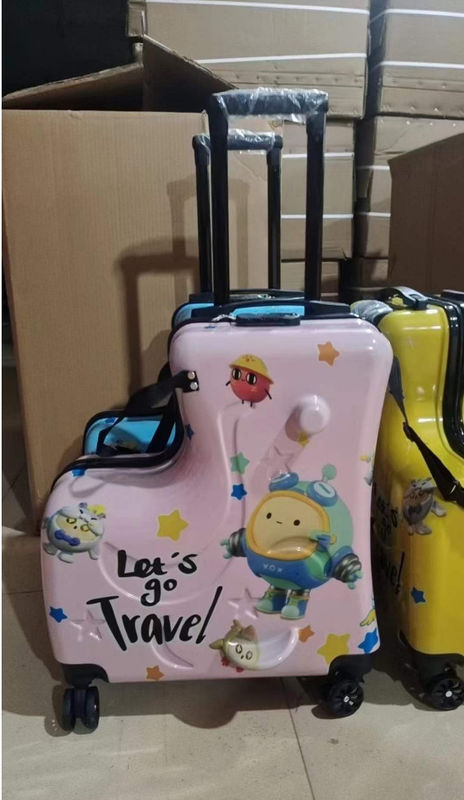 پا گشت 20 اینچ Trolley مورد جدید مردان و زنان کودکان می توانند سوار کارتونی کد آلومینیوم Trolley مورد سفر چمدان