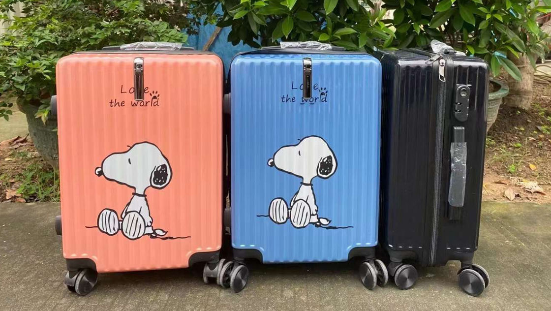 Popular Women'S Travel Luggage Set Fashionable 056 New Detachable Bag With Spinner For Children's Carton Suitcase Whee دسته ای از چمدان های مسافرت زنانه محبوب